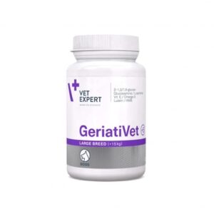 Vet Expert GeriatiVet Dog LB- imunostimulator stimulent imunitar pentru câini de talie mare, 45 comprimate