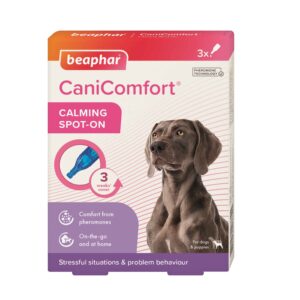 Beaphar CaniComfort Calming Spot On, pentru câini, 3 bucăți