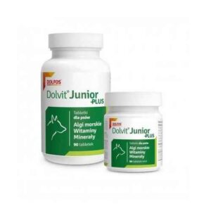 Dolfos Dolvit Junior Plus- vitamine pentru cățeluși în creștere