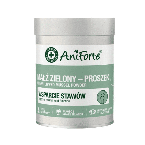 AniForte Green Lipped Mussel Powder, pentru articulații, 100 g