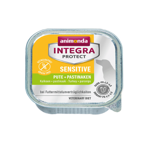 Integra Sensitive pentru câini- curcan și păstârnac, 11 x 150 g
