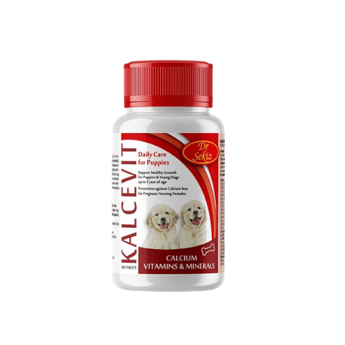 Kalcevit- calciu și vitamine pentru câini, 100 comprimate