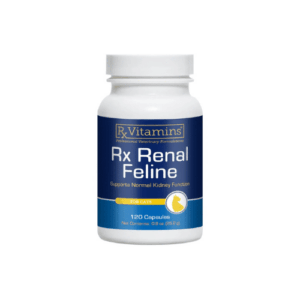 Rx Renal Feline pentru susținerea rinichilor la pisici, 120 capsule