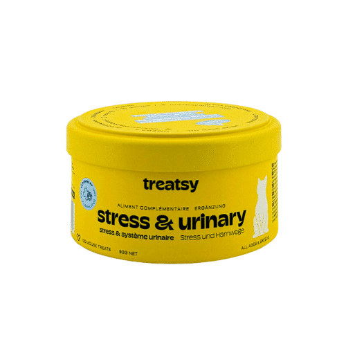 Treatsy Stress & Urinary pentru reducerea stresului și susținerea tractului urinar, 90 g
