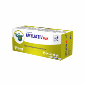 VETFOOD Amylactiv MAX- enzime digestive, 120 capsule