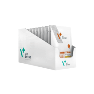 Vet Expert Intestinal Cat- plic cu curcan și pui, 12 buc. x 100 g
