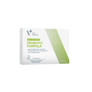 Vet Expert Probiotic Formula- probiotic pentru câini și pisici, 30 capsule