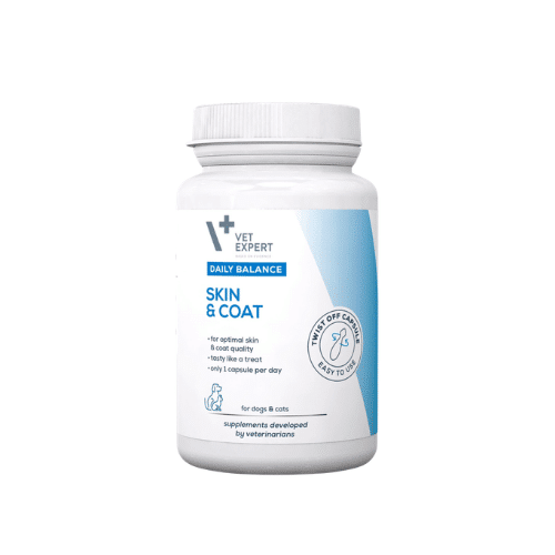 Vet Expert Skin and Coat, împotriva afecțiunilor dermatologice, 30 de capsule