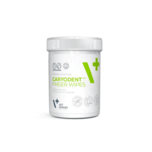 VetExpert Caryodent Finger Wipes, degetar pentru dinți, 50 de bucăți