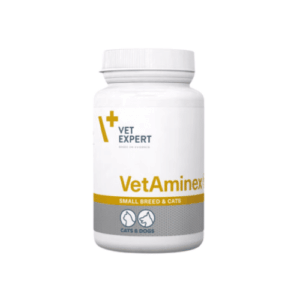 Vet Expert Vetaminex- vitamine și minerale pentru rase mici și pisici, 60 capsule Twist-off