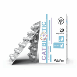 Vetapro Cat Biotic - probiotic pentru pisici, 20 de comprimate
