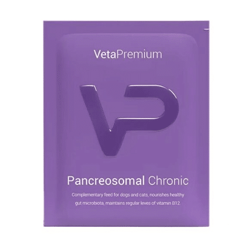 Vetapro Pancreasomal Chronic - pentru pancreatită cronică, pentru câini și pisici, 1 plic x 3g