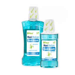 Vetfood Maxi OraCare Fresh Breath, împotriva plăcii dentare și respirației urât mirositoare