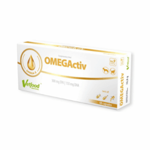 Vetfood OMEGActiv- omega 3 pentru câini și pisici, 60 capsule