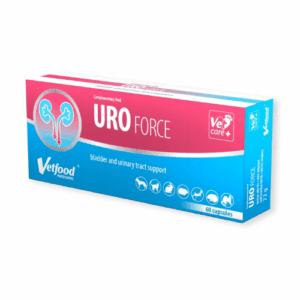 Vetfood Uro Force- în cazul problemelor renale, 60 capsule