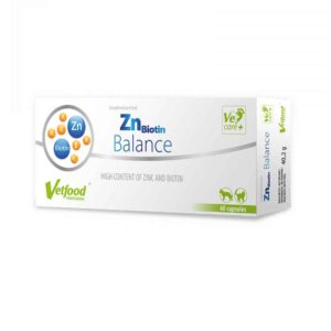 Vetfood ZnBioton- zinc și biotină, 60 capsule