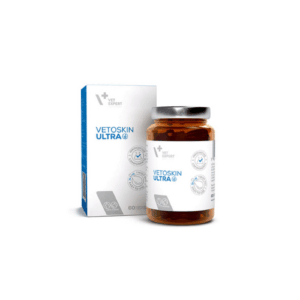 Vet Expert Vetoskin Ultra- pentru probleme cutanate, pentru câini și pisici, 60 comprimate twist off