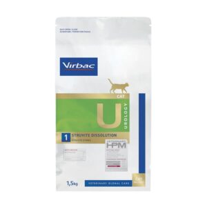 Virbac Urology Cat U1, pentru controlul calculilor de struvit, 1,5 kg
