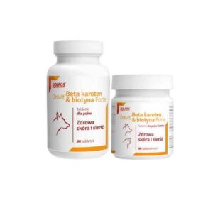 Dolfos Betacaroten cu Biotin Forte- pentru piele și blană